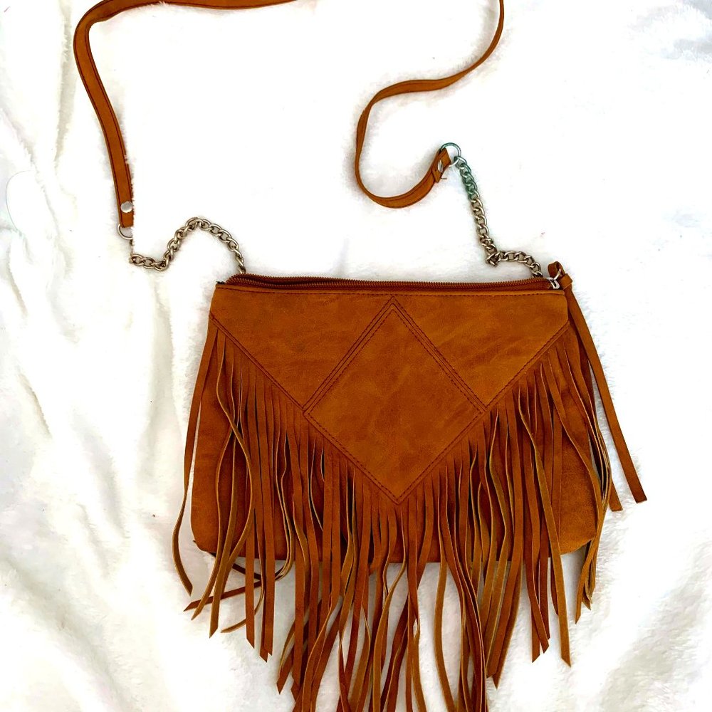 Fringe Crossbody Bag